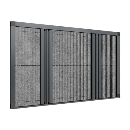 Fliegengitter Tür Plissee nach maß - Zentralsystem