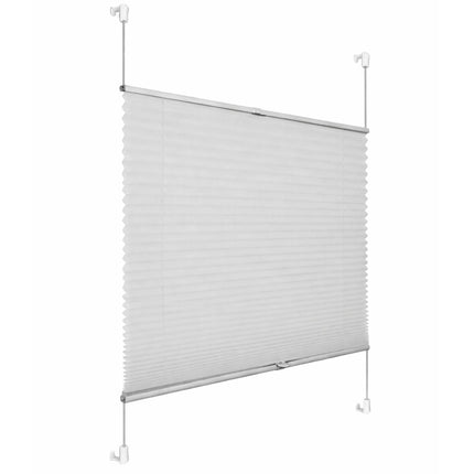 Plissee ohne bohren nach maß Klemmfix - Zum klemmen - Grau