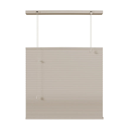 Plissee nach Maß Wabenstruktur - Halbtransparent - Beige