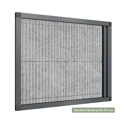 Plissee Insektenschutz Schiebetür – Fliegengitter zum Schieben, nach Maß, ohne Bohren