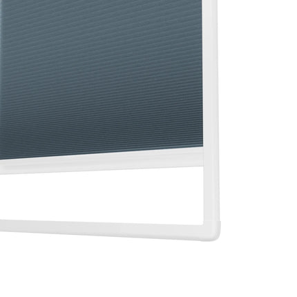 Plissee ohne Bohren nach Maß | Verdunkelnd Blau | Easyclick