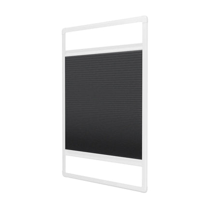 Plissee ohne Bohren nach Maß | Verdunkelnd Dunkelgrau | Easyclick