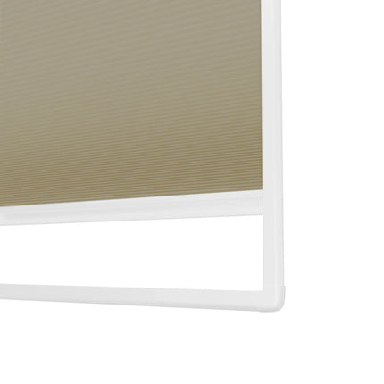 Plissee ohne Bohren nach Maß | Verdunkelnd Hellbraun | Easyclick