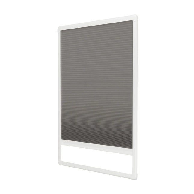 Plissee ohne Bohren nach Maß | Verdunkelnd Hellgrau | Easyclick
