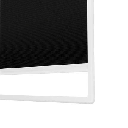 Plissee ohne Bohren nach Maß | Halbtransparent Schwarz | Easyclick