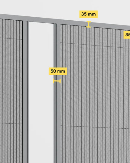 Fliegengitter Tür Doppeltür Plissee nach maß