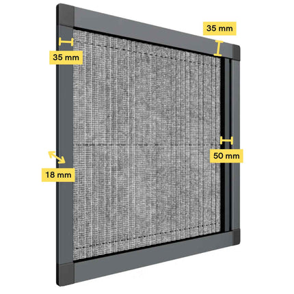 Fliegengitter Fenster Plissee nach maß