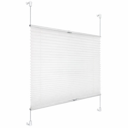 Plissee ohne bohren nach maß Klemmfix - Zum klemmen - Weiß